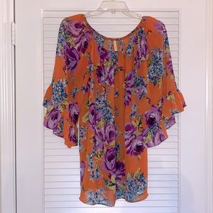 Emma Rose Sheer Top
